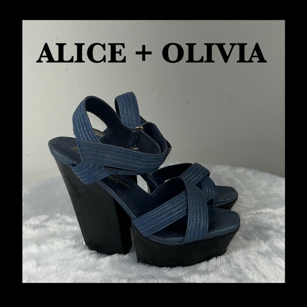 ALICE & OLIVIA PLATFORM HEELS